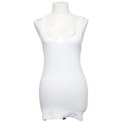 Tank Top (White) from Campus Cotton, Elastane