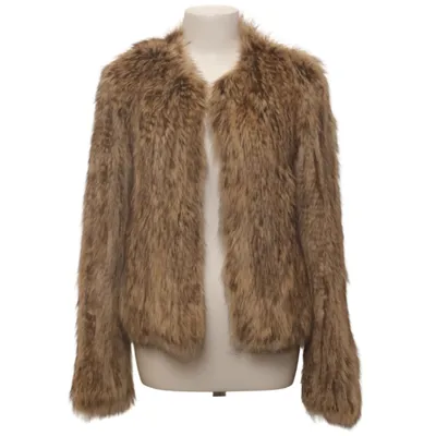 Veste en fourrure (Marron, Beige) de Michael Kors Fourrure