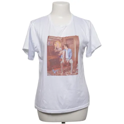 T-shirt (White, Multicolored) from CDJLFH
