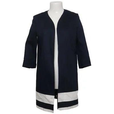 Jacket (Blue) from Montego Cotton, Elastane, Polyester