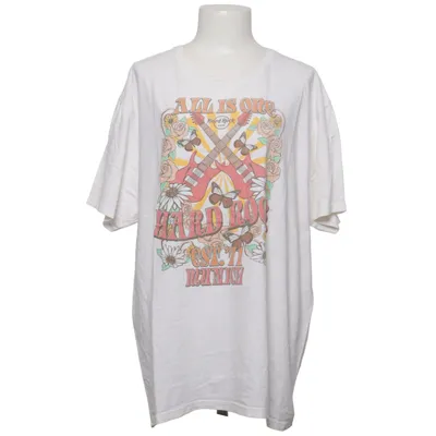 T-shirt (Vit, Flerfärgad) från Hard Rock Cafe Bomull, Polyester