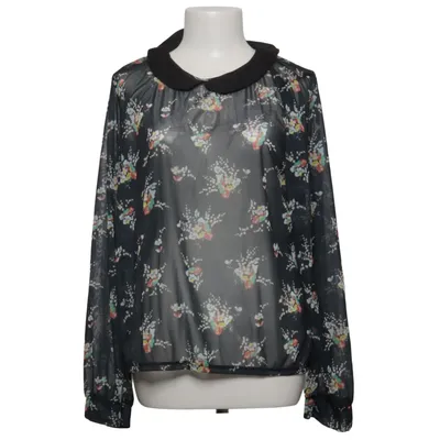 Blouse (Black, Multicolored) from Atmosphere Cotton, Polyester