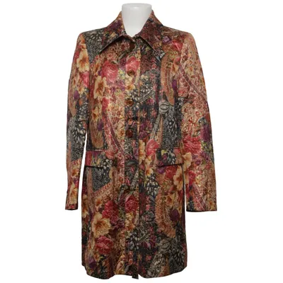 Coat (Multicolored) from Uta Raasch Acetate, Cotton, Polyester