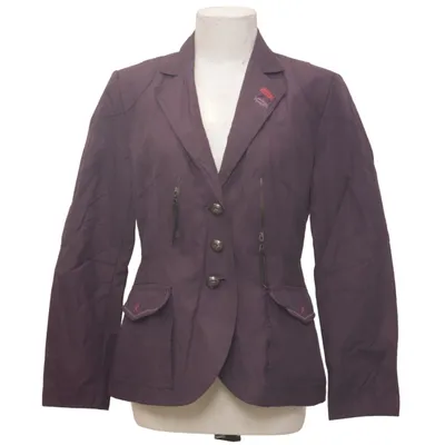 Blazer (Lila) van Cassani Katoen, Metallvezel, Polyester
