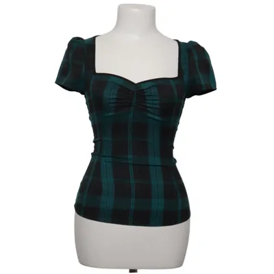 Top (Green, Black) from Collectif London Nylon, Polyester, Viscose
