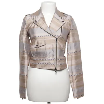 Bikerjacka (Beige, Rosa, Flerfärgad) från Armani Exchange Polyamid, Polyester, Viskos