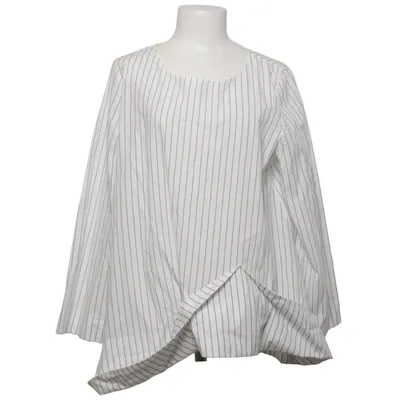 Bluse (Weiß, Blau) von COS Baumwolle