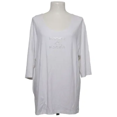 Lange mouwen shirt (Wit) van Contessa Elastaan, Viscose