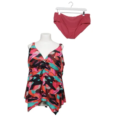 Tankini (Flerfärgad, Svart) från Ulla Popken Elastan, Polyamid