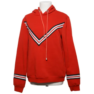 Capuchon sweater (Rood, Zwart, Wit) van Seventy Seven Polyester