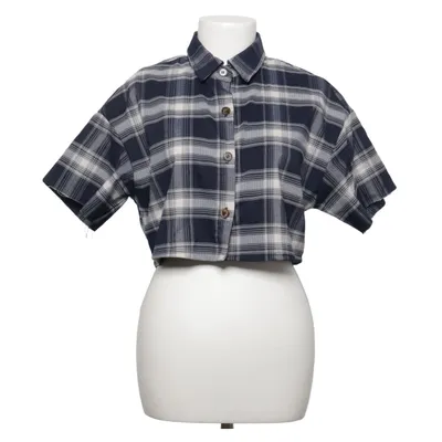 Korte mouwen shirt (Blauw, Wit) van Dazy Elastaan, Polyester, Viscose