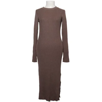 Turtleneck kjole (Brun) fra Les Lunes Polyester, Viscose