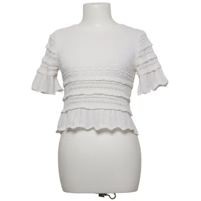 Haut (Blanc) de Mango Coton, Polyester