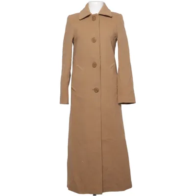 Coat (Beige) from Patrizia Dini Polyamide, Wool