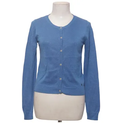 Cardigan (Blue) from Nümph Metallic fiber, Viscose