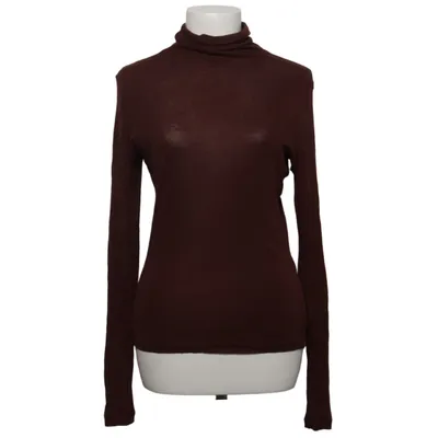 Rollkragenpullover (Braun) von H&M Basic Baumwolle