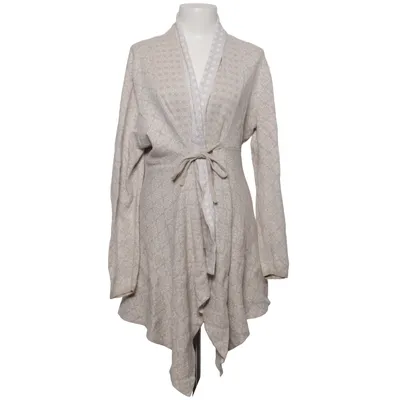 Cardigan (Beige, White) from Marc O'Polo Cotton
