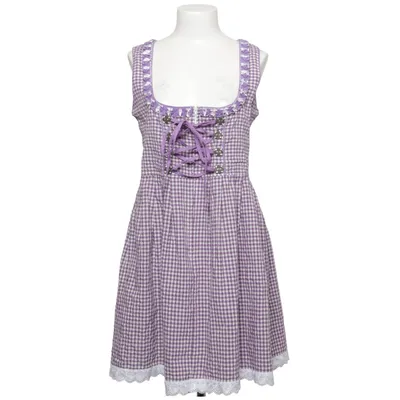 Dirndl (Lila, Vit) från Alpenmärchen