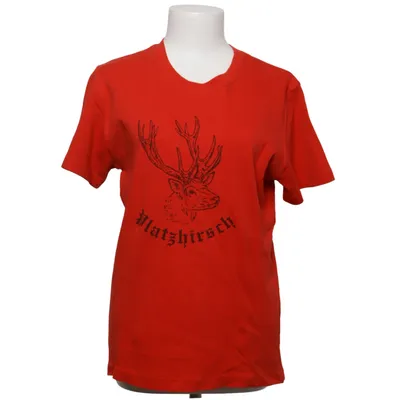 T-shirt (Rood) van Wichtlstube Katoen