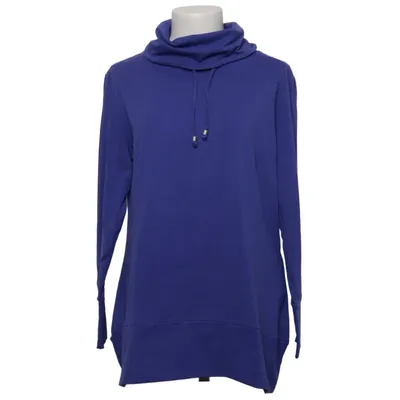 Turtleneck (Blå) fra Denim & Co Bomuld, Elastan