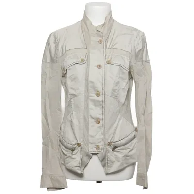 Jacka (Beige) från Marithé François Girbaud Bomull, Linne