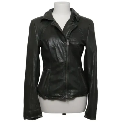 Bikerjacke (Biker) von 0039 Italy Baumwolle, Leder, Polyester