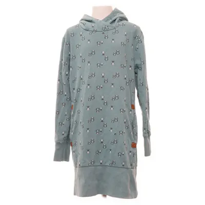 Capuchon jurk (Turquoise, Meerkleurig) van Yigga Organisch katoen, Polyester