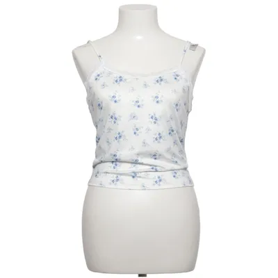 Tanktop  (Hvid, Blå) Elastan, Polyester