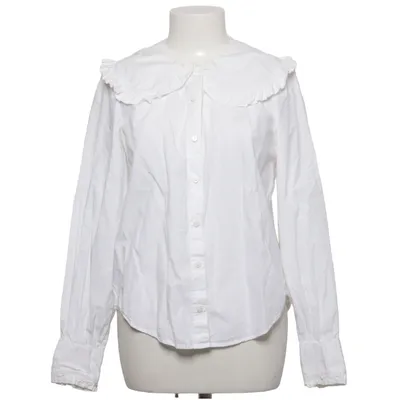 Blouse (White) from Monki Cotton