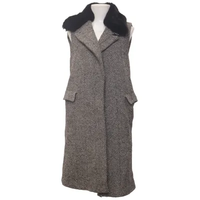 Ydervest (Sort, Hvid) fra Relish Akryl, Polyester, Uld