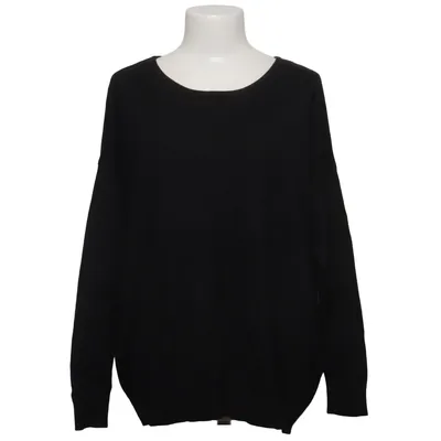 Sweater (Sort) fra Charles Vögele Bomuld, Polyamid, Viscose