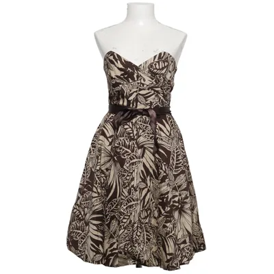 Dress (Brown, Beige, Multicolored) from AX Paris Cotton, Elastane