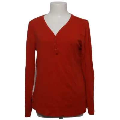 Henley shirt (Red) from Tchibo Cotton, Elastane, Modal