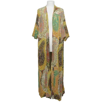 Kaftan (Yellow, Multicolored) from Ulla Popken Viscose