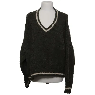 Sweater (Green) from Lens Acrylic, Alpaca wool, Polyester, Viscose
