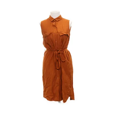 Shirt dress (Brown) from Koton Polyamide, Viscose
