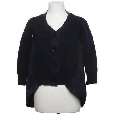 Cardigan (Black) from Alpha Studio Wool