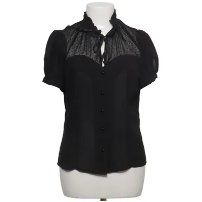 Short sleeve shirt (Black) from Voodoo Vixen Polyester