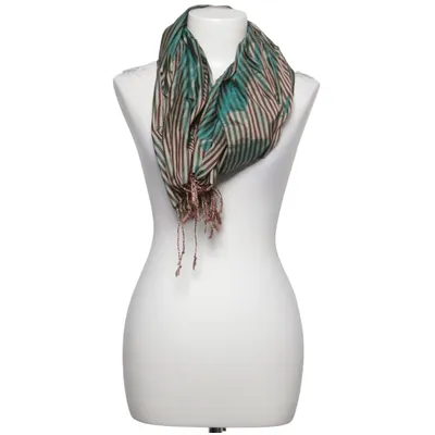 Scarf (Grön, Brun, Vit) från Lavea