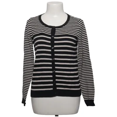Cardigan (Black, White) from H&M Basic Cotton, Polyamide