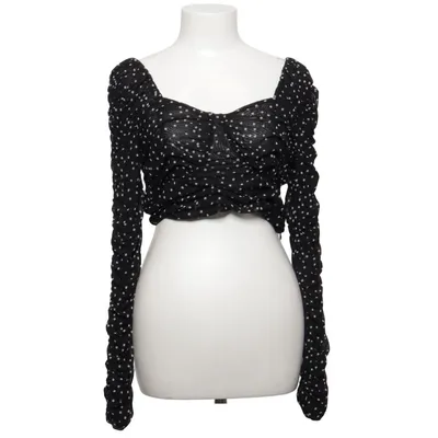 Crop top (Svart, Vit) från Edited Elastan, Återvunnen polyester