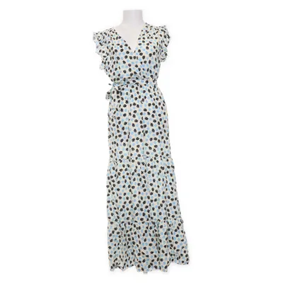 Maxi jurk (Blauw, Zwart, Wit, Meerkleurig) van Nayyar