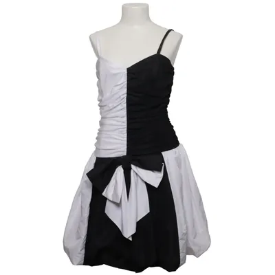 Robe de cocktail (Noir, Blanc) de Chou Chou Polyamide, Polyester