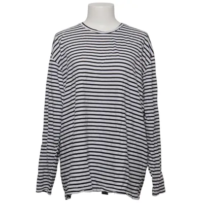 Lange mouwen shirt (Zwart, Wit) van The Frankie Shop Katoen