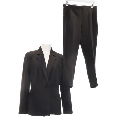 Jakkesæt (Sort) fra Mango Elastan, Polyester, Viscose