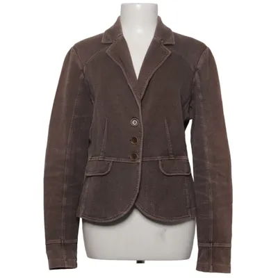 Blazer (Brun) fra Sandwich Bomuld, Polyester