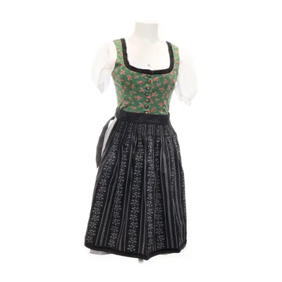 Dirndl (Grön, Svart, Vit) från Almsach Bomull