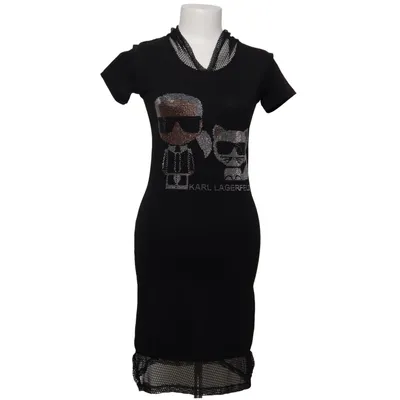 Hood dress (Rex) from Karl Lagerfeld Cotton