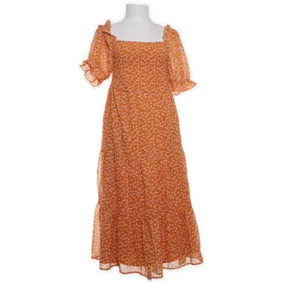 Klänning (Orange, Flerfärgad) från Influence Polyester