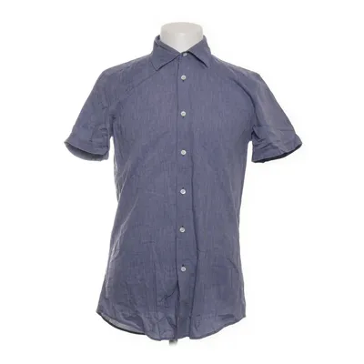 Chemise à manches courtes (Bleu) de René Lezard Coton